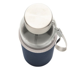 Szklana butelka 500 ml w pokrowcu