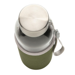 Szklana butelka 500 ml w pokrowcu