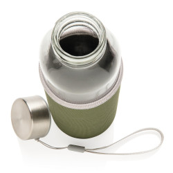 Szklana butelka 500 ml w pokrowcu