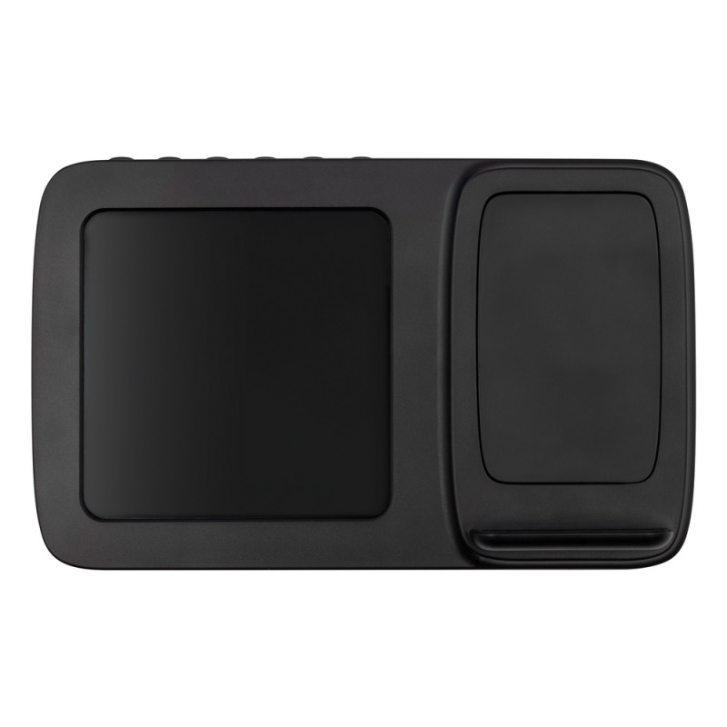 Ładowarka bezprzewodowa 5W-15W Exclusive Collection wielofunkcyjny zegar cyfrowy | Isha