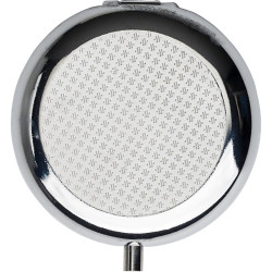 Metalowy pojemnik na tabletki z 3 przegrodami lusterko