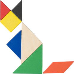 Puzzle tangram 7 el