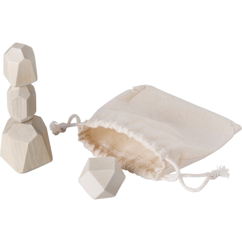 Drewniana gra zręcznościowa 4 el