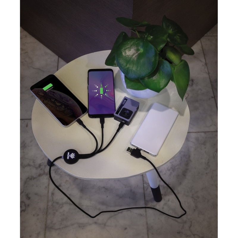 Kabel do ładowania z podświetleniem logotypu