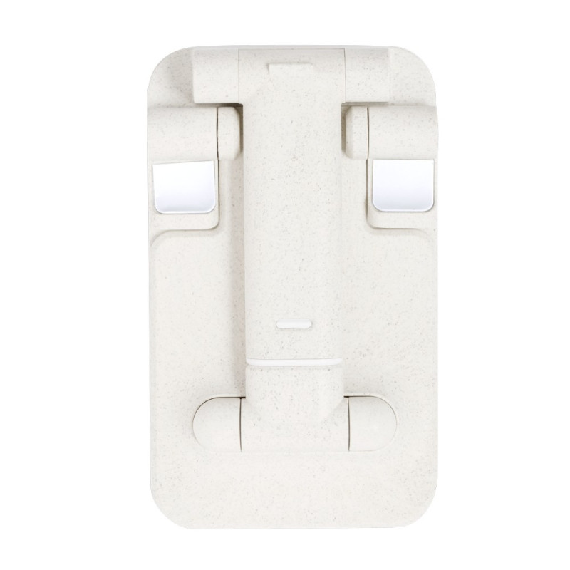 Składana ładowarka bezprzewodowa 15W z bambusa i słomy pszenicznej stojak na telefon