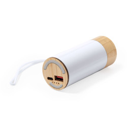 Power bank 4500 mAh bezprzewodowe słuchawki douszne