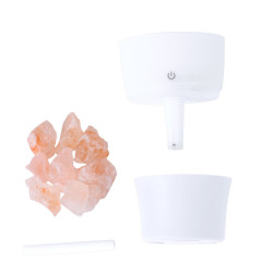 Nawilżacz powietrza zmieniające kolor podświetlenie kamienie z soli himalajskiej