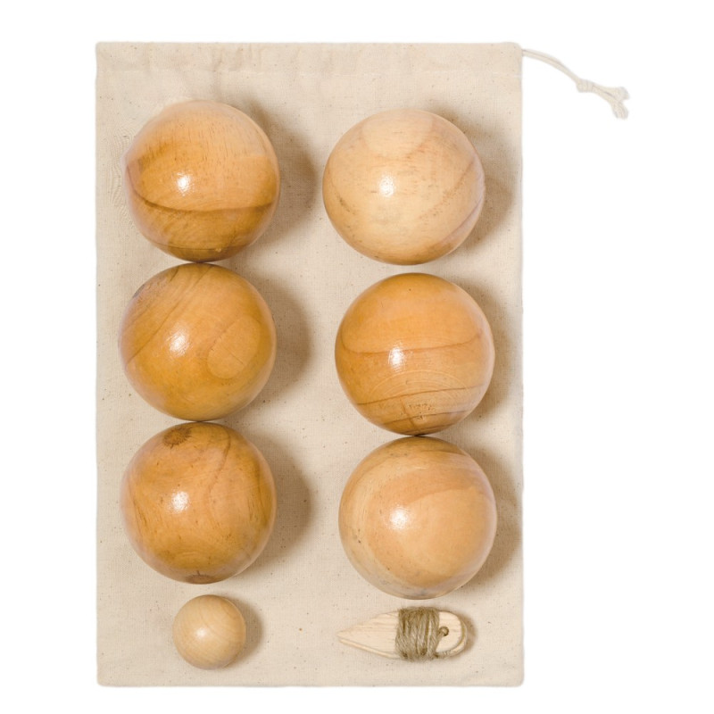 Drewniana gra zręcznościowa kule do gry w Boule