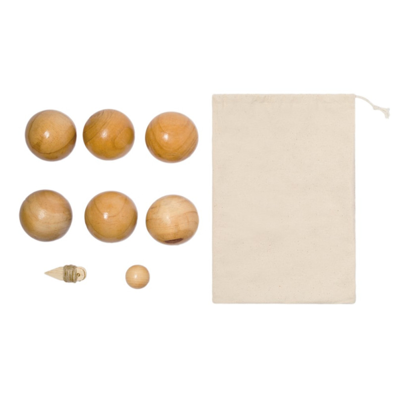 Drewniana gra zręcznościowa kule do gry w Boule