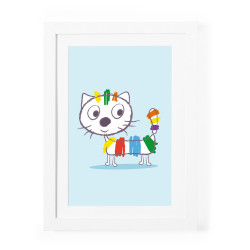 Ramka do przechowywania rysunków A4 ramka do zdjęć