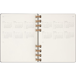 Spiralny kalendarz MOLESKINE Life