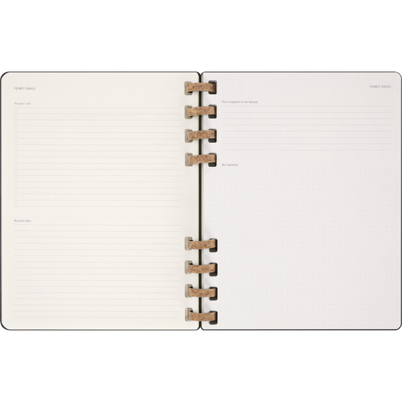 Spiralny kalendarz MOLESKINE Life